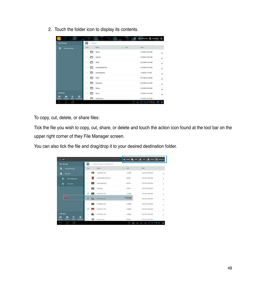 Asus PadFone User Manual | Page 49 / 106