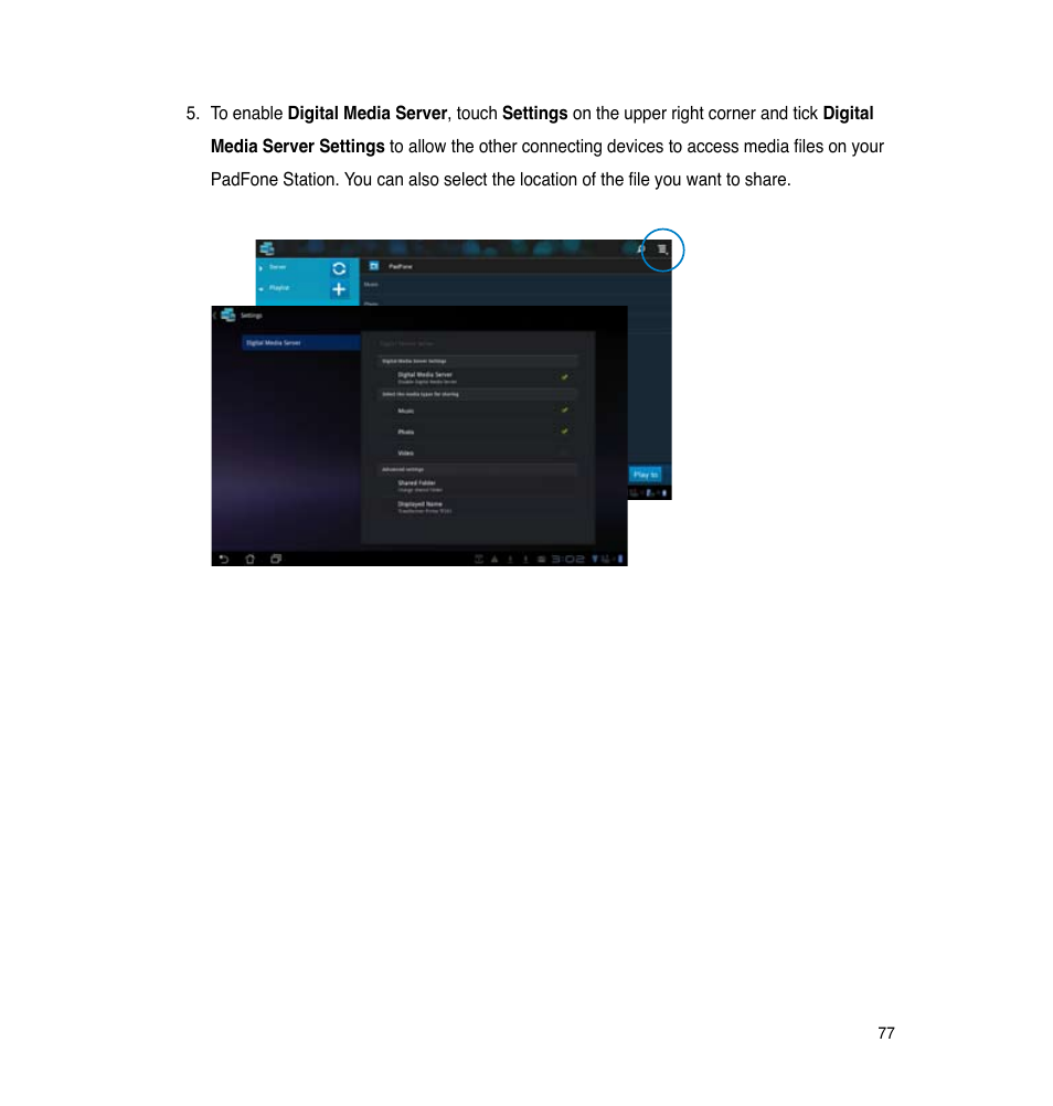 Asus PadFone User Manual | Page 77 / 106