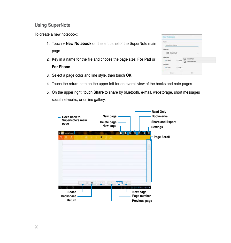 Asus PadFone User Manual | Page 90 / 106