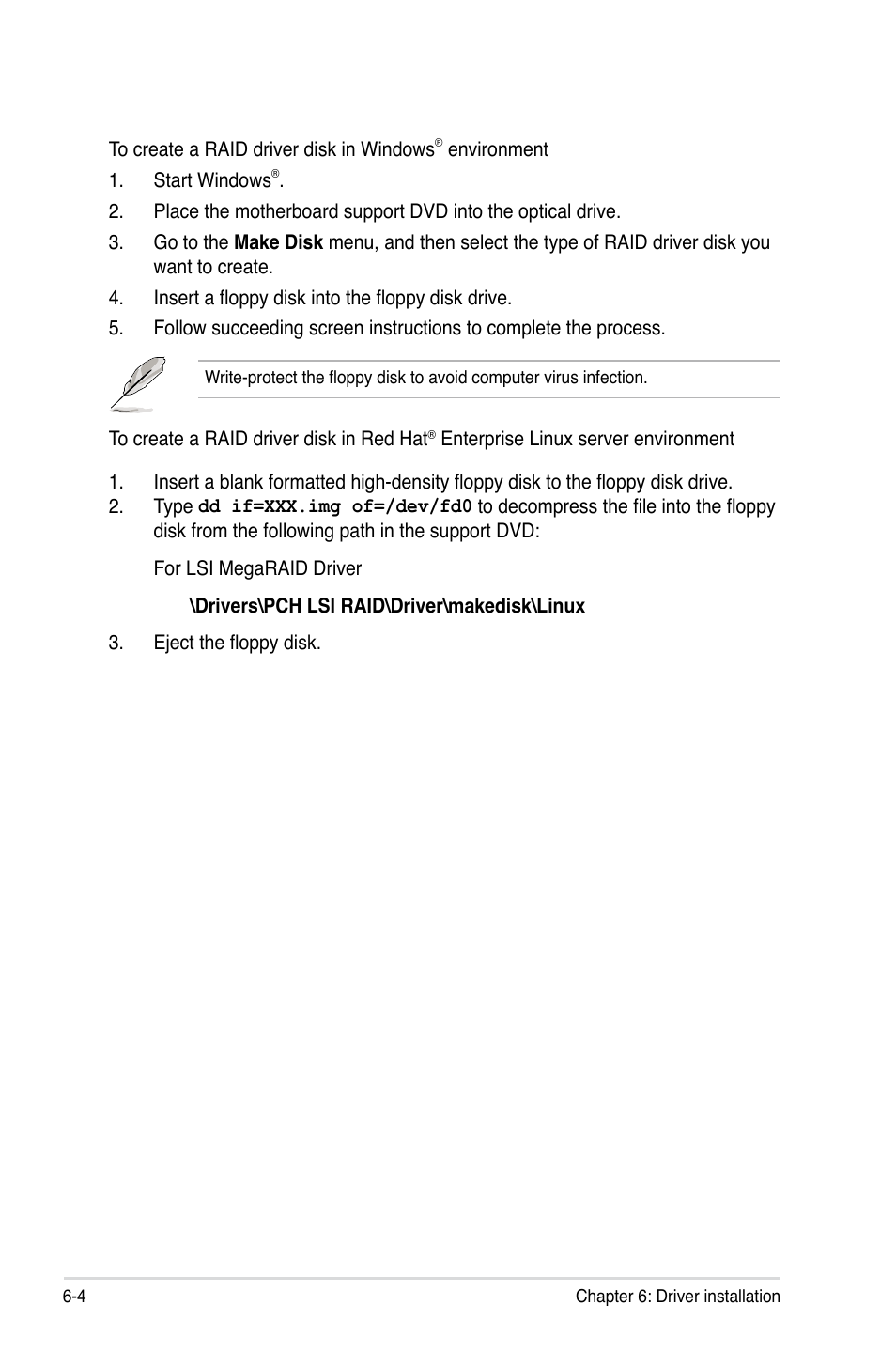 Asus TS100-E6/PI4 User Manual | Page 128 / 148