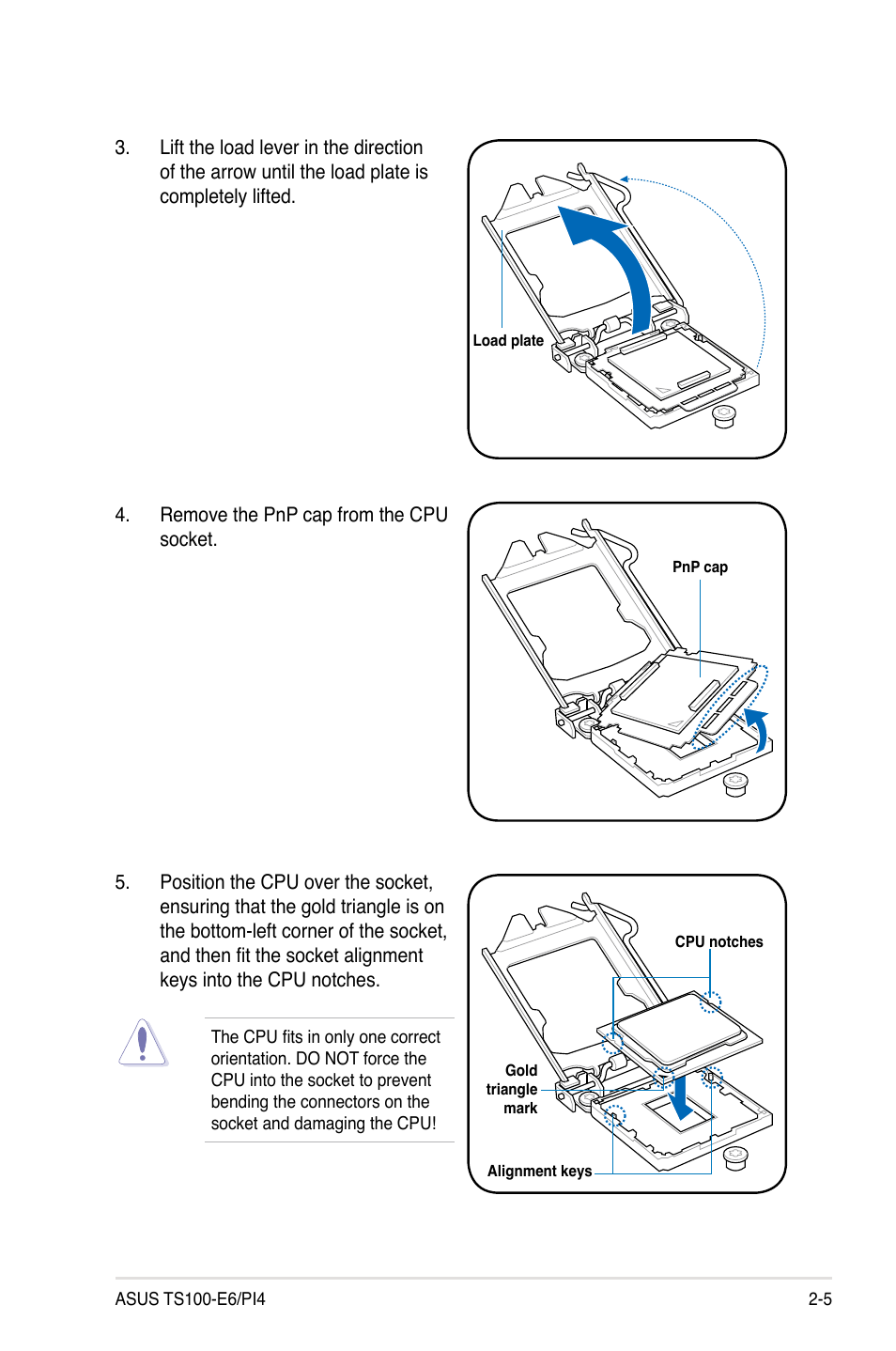 Asus TS100-E6/PI4 User Manual | Page 23 / 148