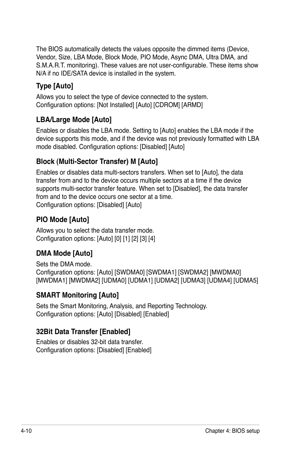 Asus TS100-E6/PI4 User Manual | Page 62 / 148