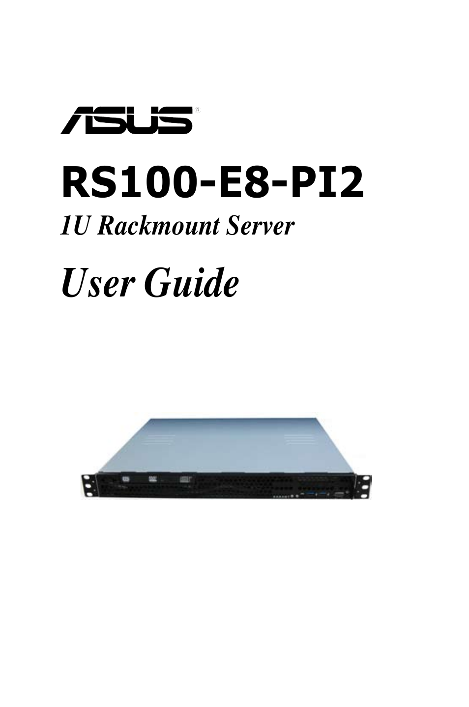 Asus RS100-E8-PI2 User Manual | 158 pages