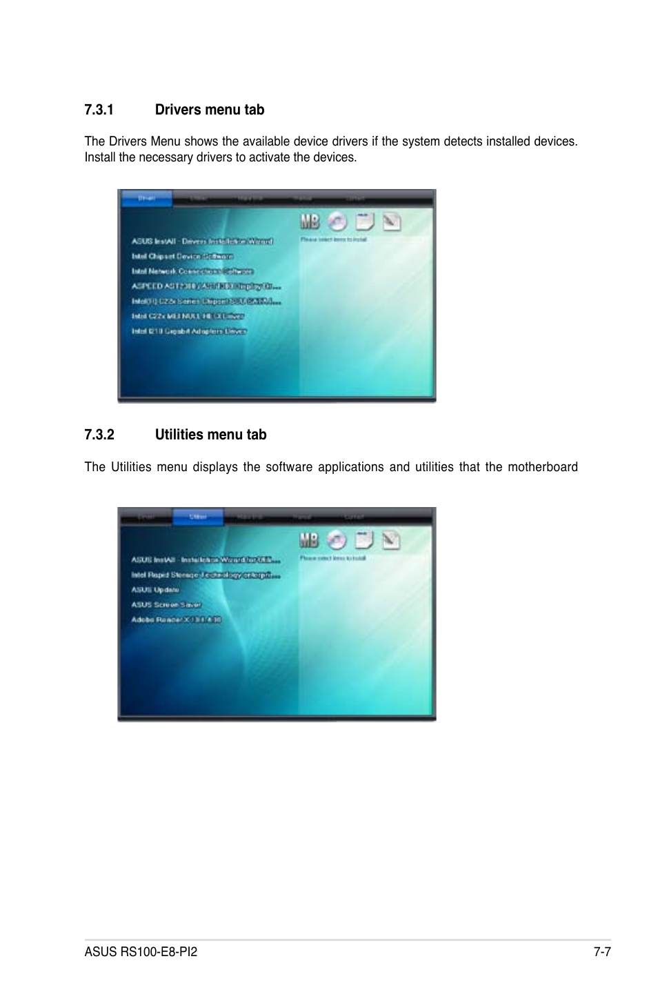 Asus RS100-E8-PI2 User Manual | Page 133 / 158