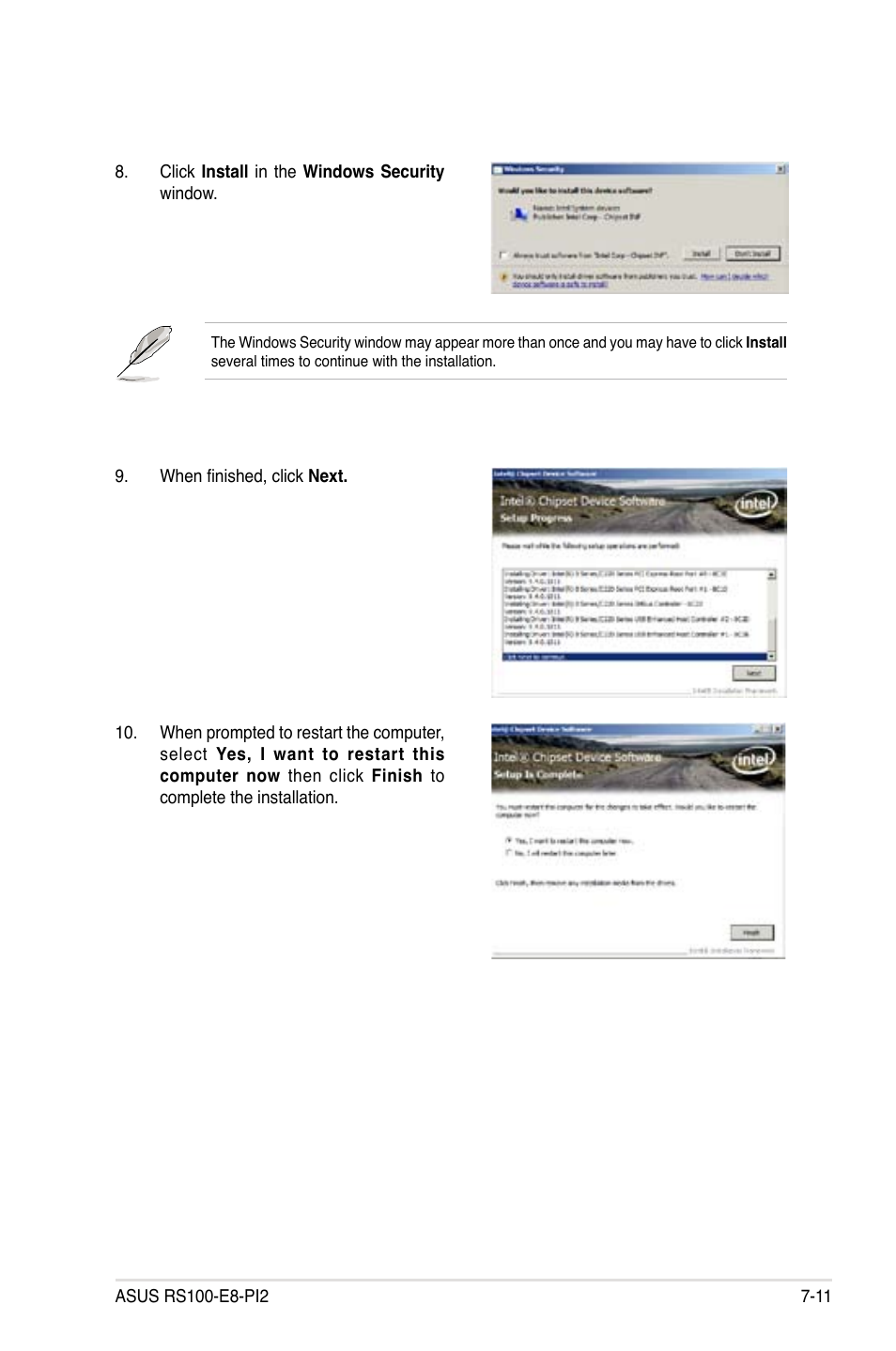 Asus RS100-E8-PI2 User Manual | Page 137 / 158