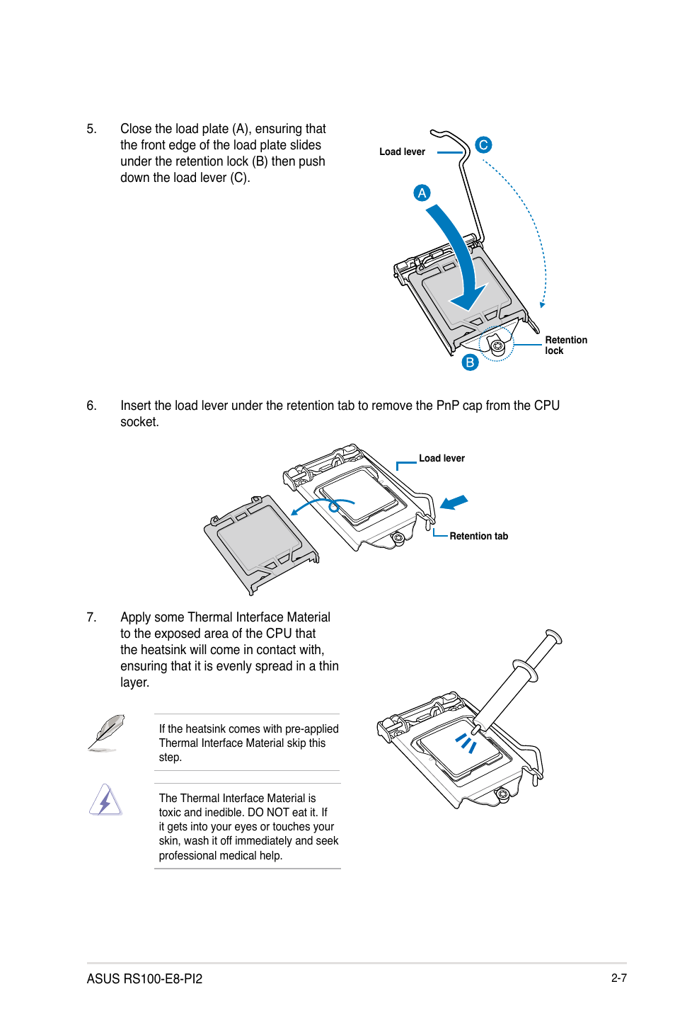 Asus RS100-E8-PI2 User Manual | Page 25 / 158