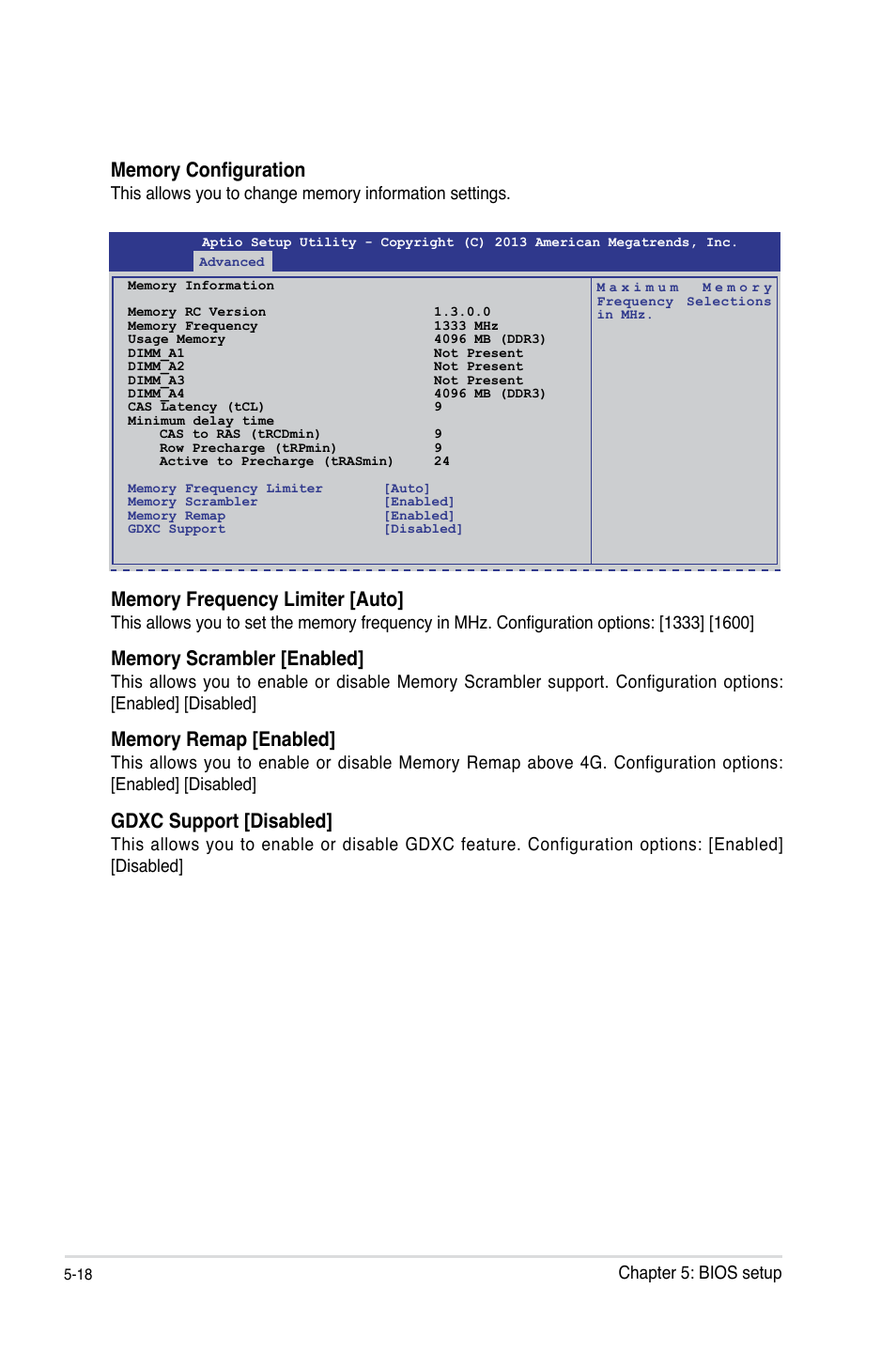 Gdxc support [disabled | Asus RS100-E8-PI2 User Manual | Page 88 / 158