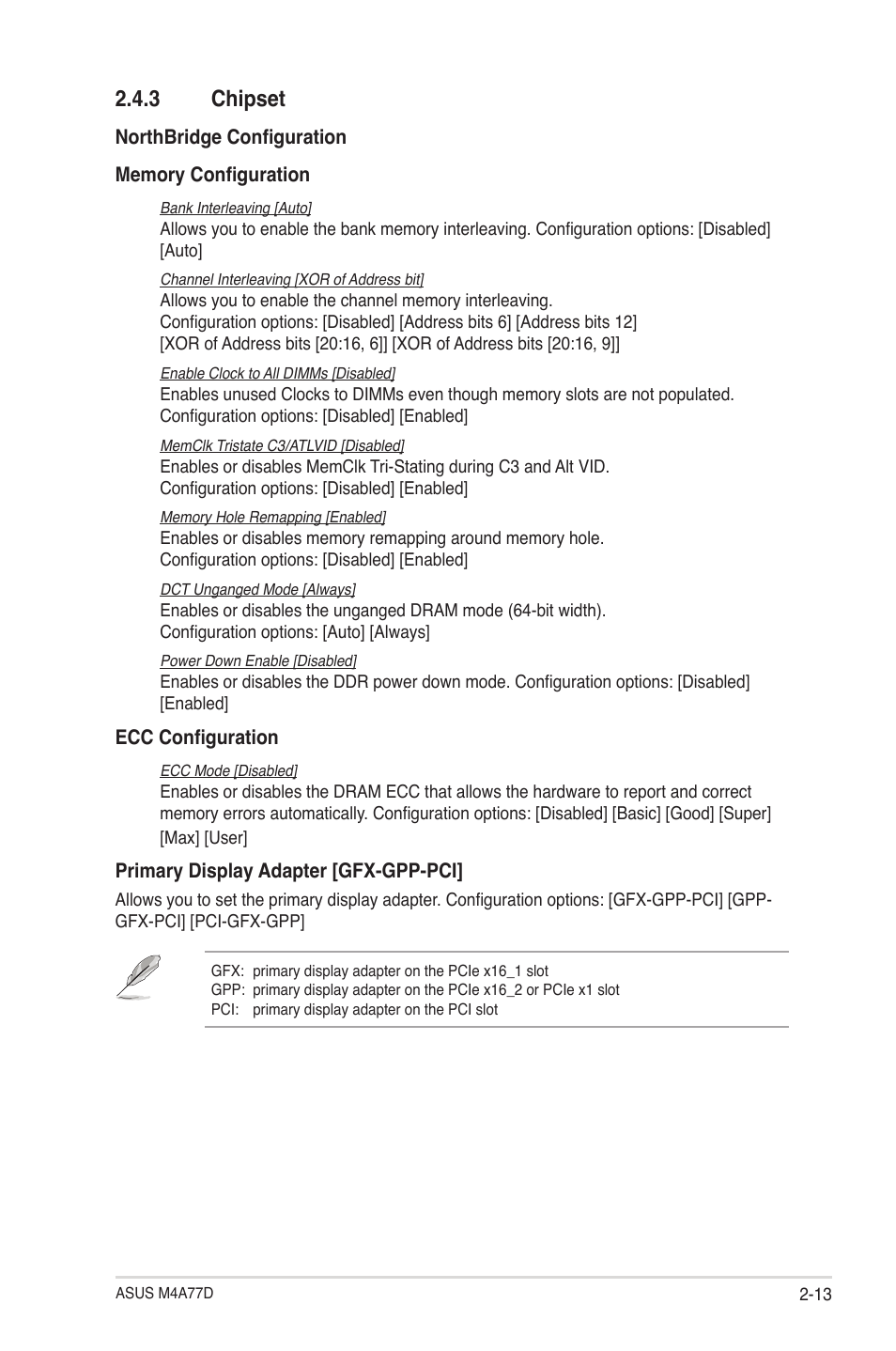 3 chipset, Chipset -13 | Asus M4A77D User Manual | Page 53 / 62