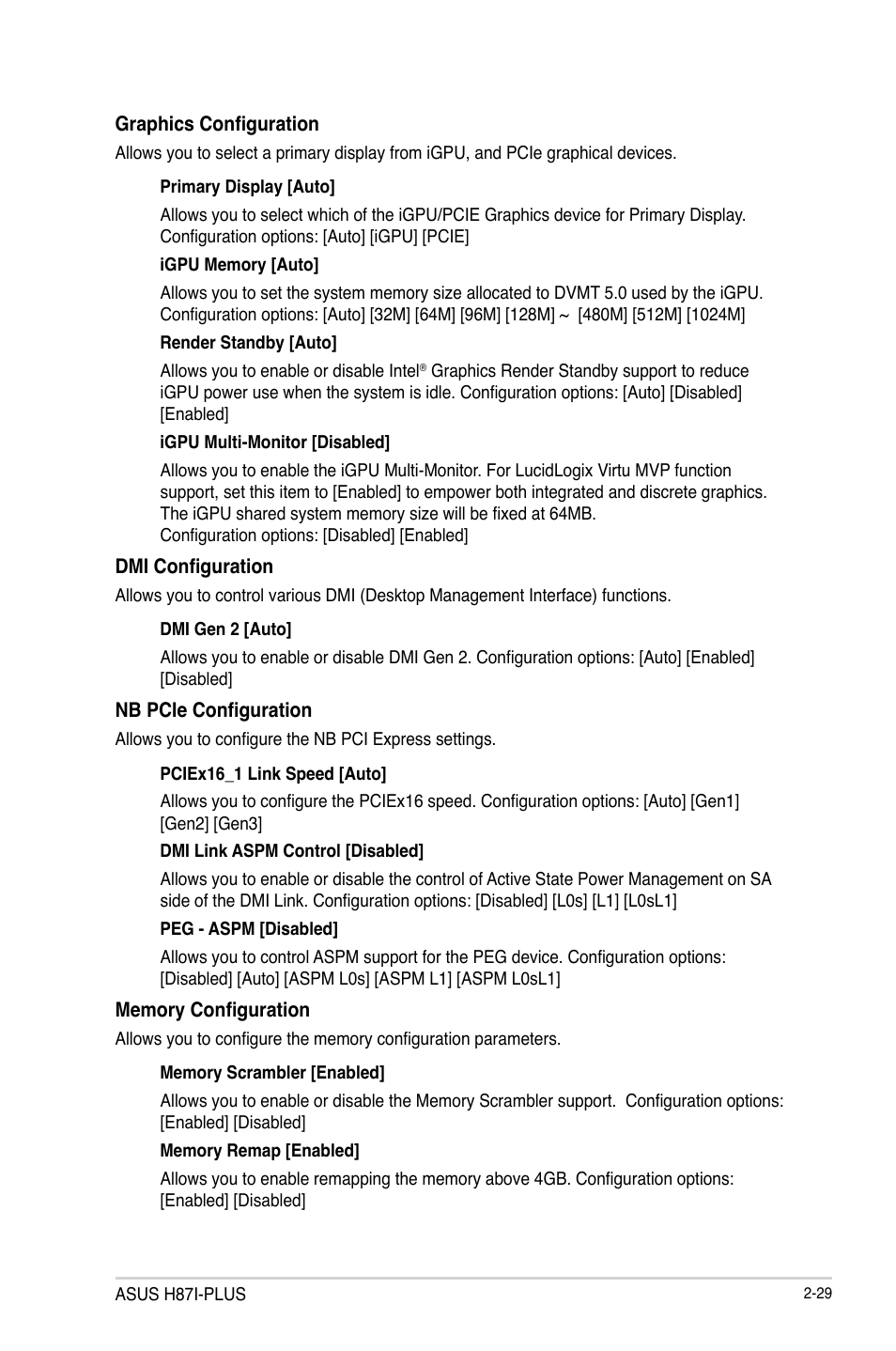 Asus H87I-PLUS User Manual | Page 56 / 74