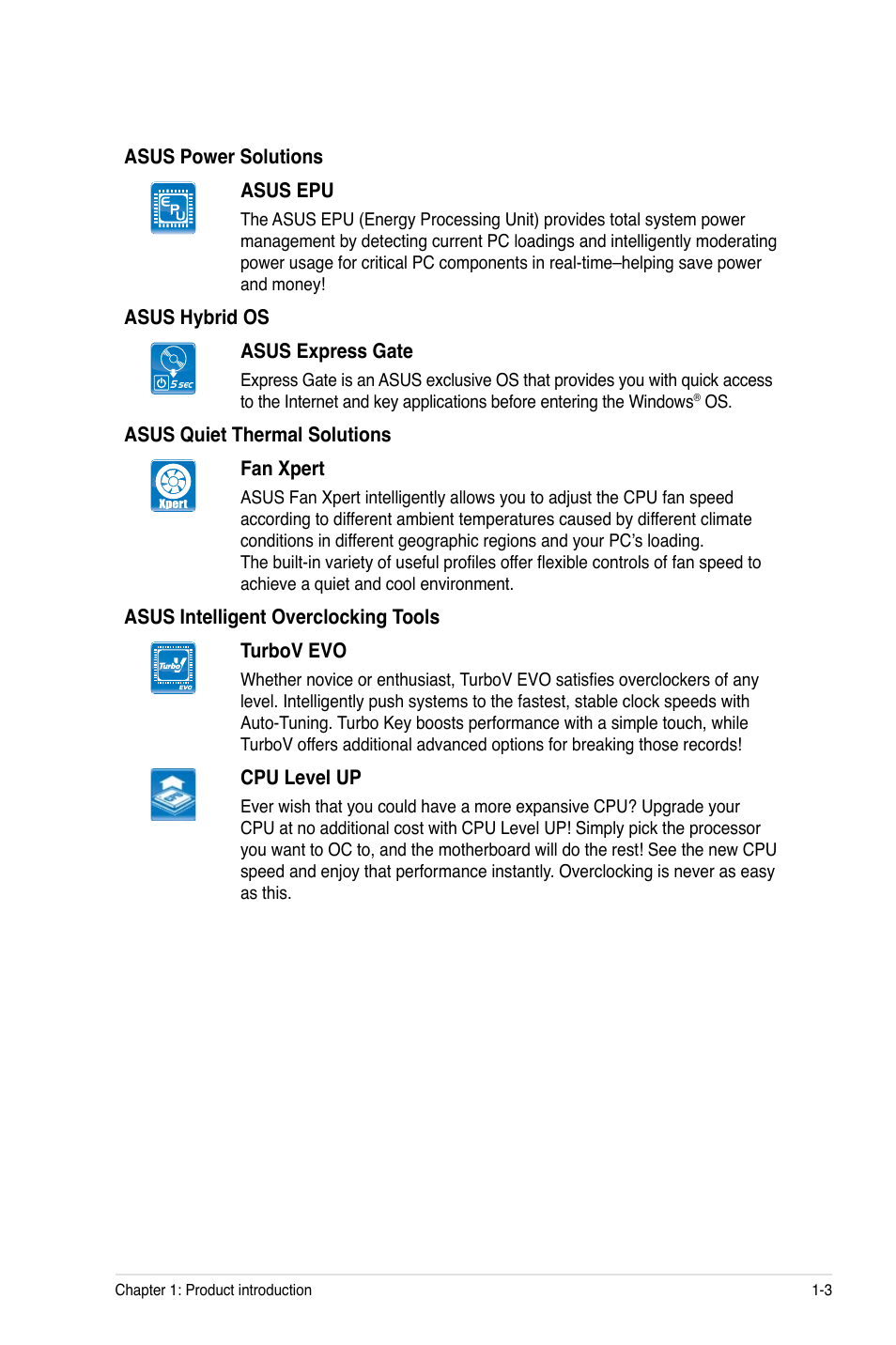 Asus M4A87TD/USB3 User Manual | Page 15 / 72