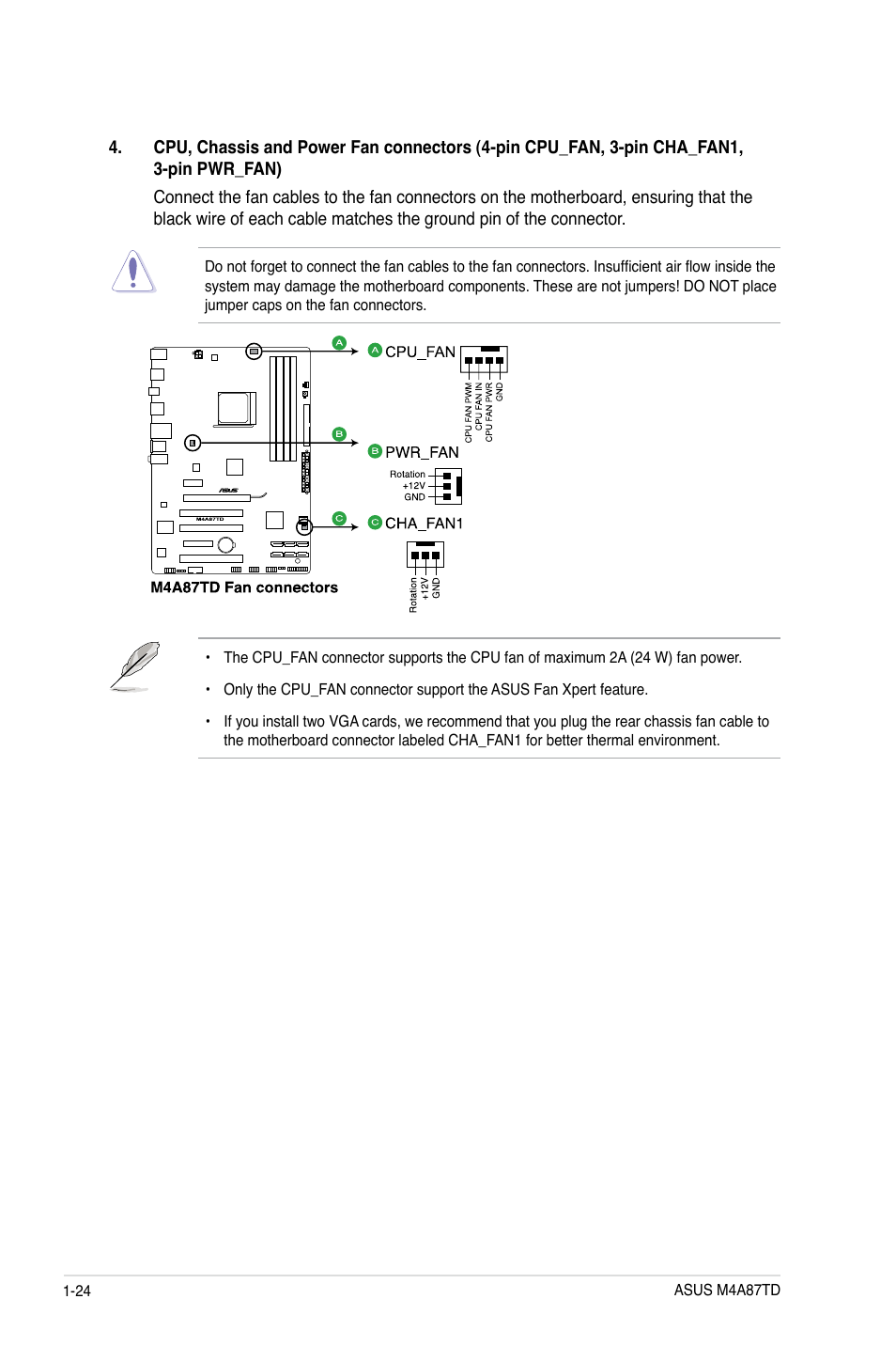 Asus M4A87TD/USB3 User Manual | Page 36 / 72