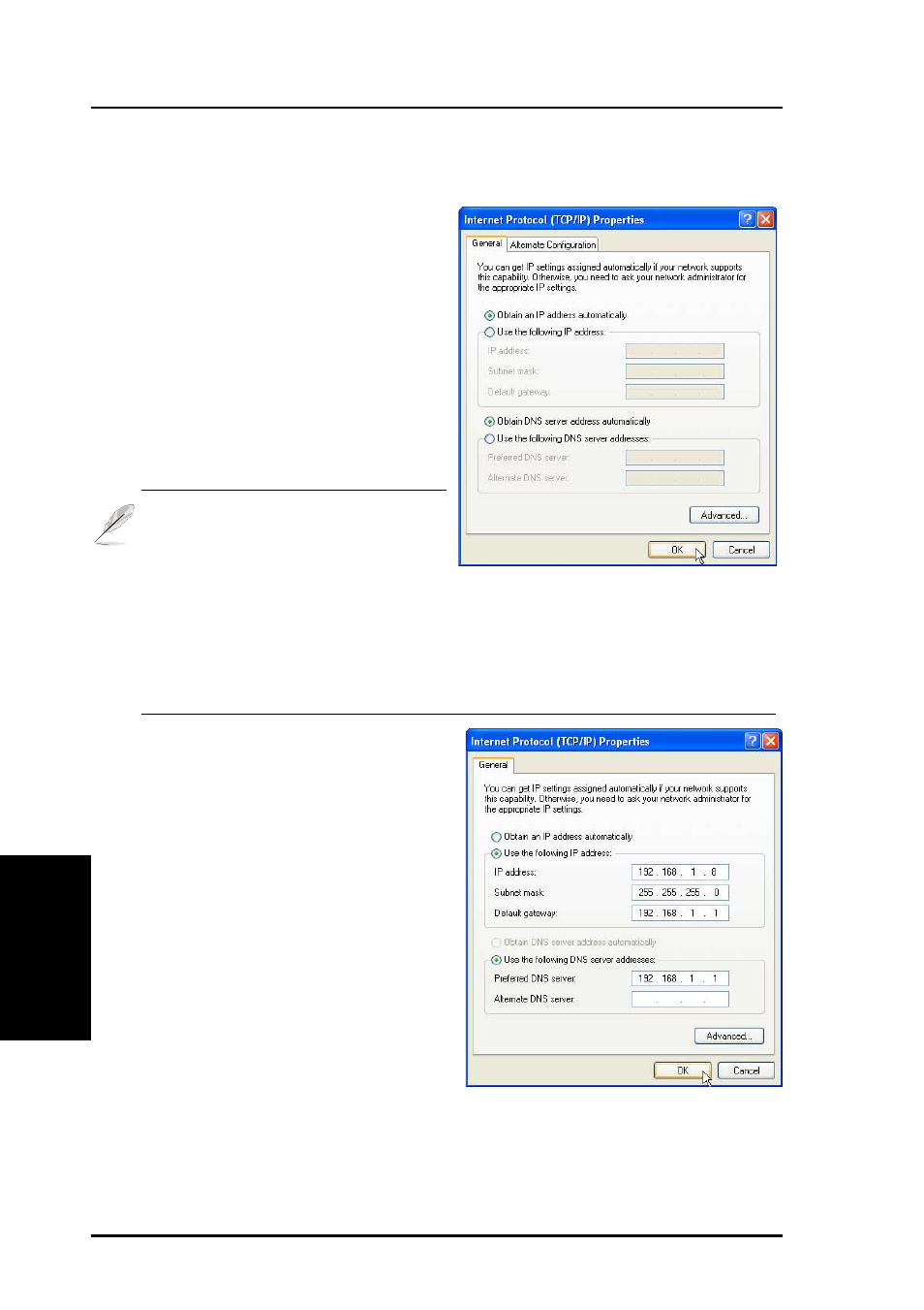 Configuración rápida | Asus WL-530g User Manual | Page 44 / 70