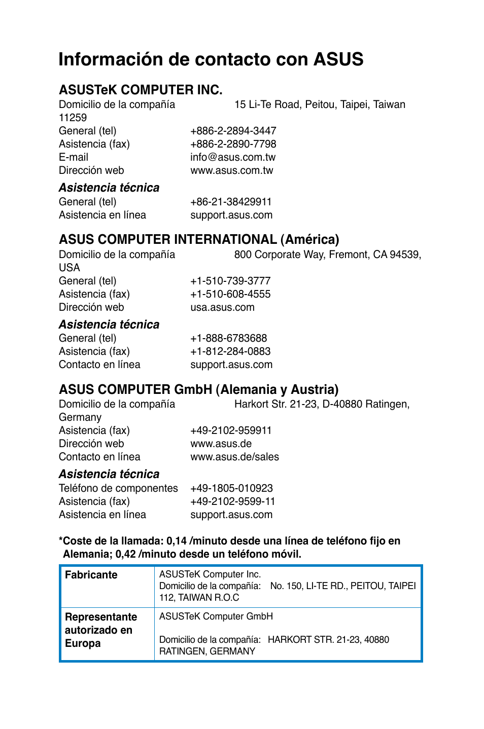 Información.de.contacto.con.asus | Asus CM6330 User Manual | Page 354 / 494