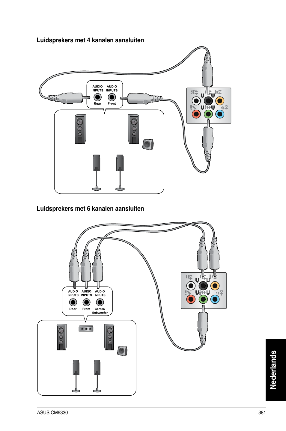 Nederlands | Asus CM6330 User Manual | Page 383 / 494