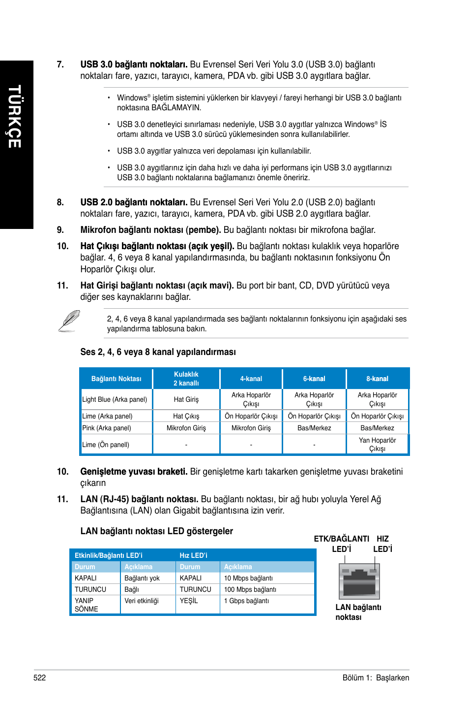 Tü rk çe tü rk çe | Asus BP6335 User Manual | Page 524 / 578