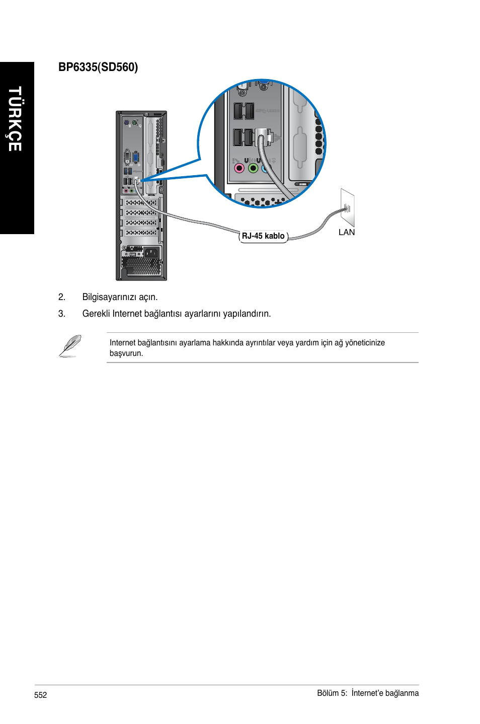 Tü rk çe tü rk çe tü rk çe tü rk çe | Asus BP6335 User Manual | Page 554 / 578