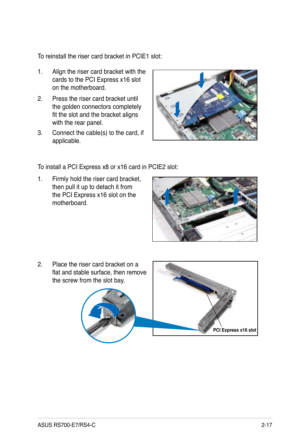 Asus RS700-E7/RS4-C User Manual | Page 35 / 196