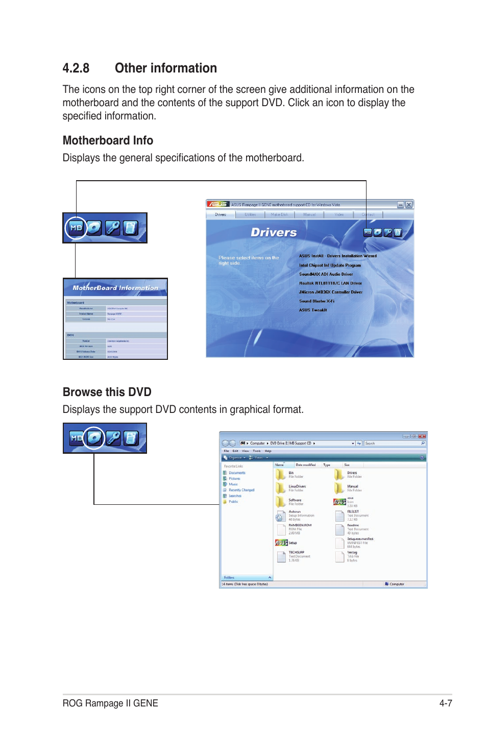8 other information, Other information -7 | Asus Rampage II Gene User Manual | Page 123 / 176