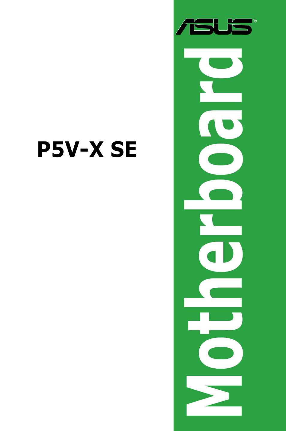 Asus P5V-X SE User Manual | 88 pages