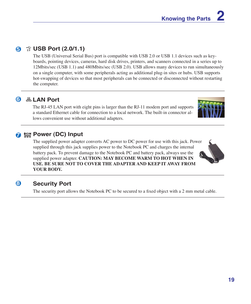 Asus UL30A User Manual | Page 19 / 82