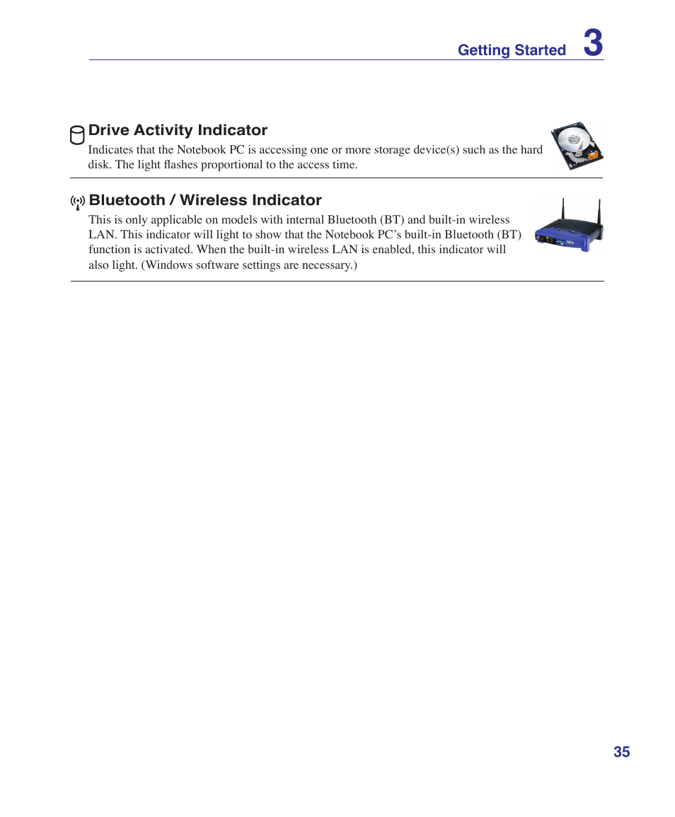 Asus UL30A User Manual | Page 35 / 82