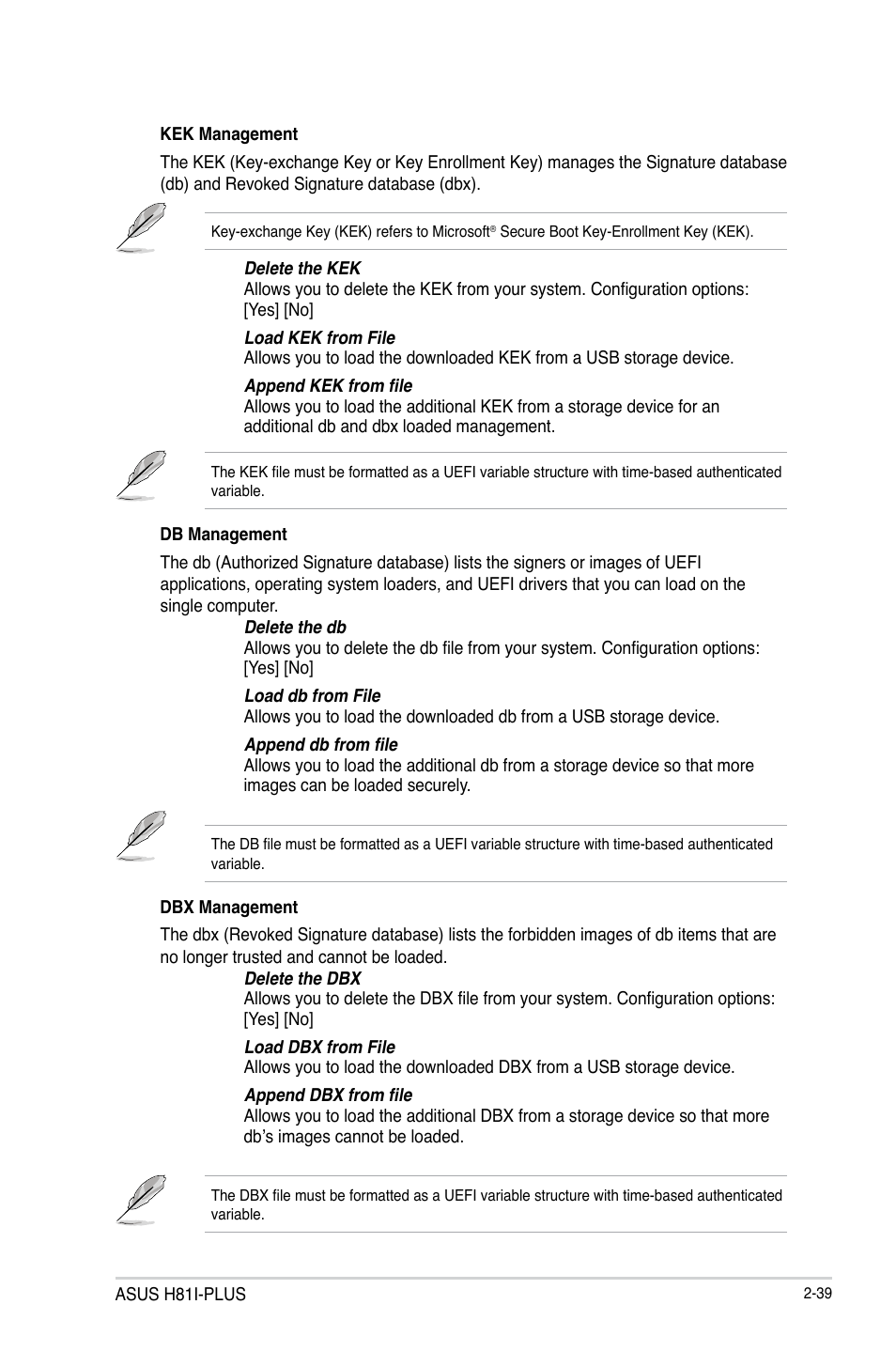 Asus H81I-PLUS User Manual | Page 67 / 74