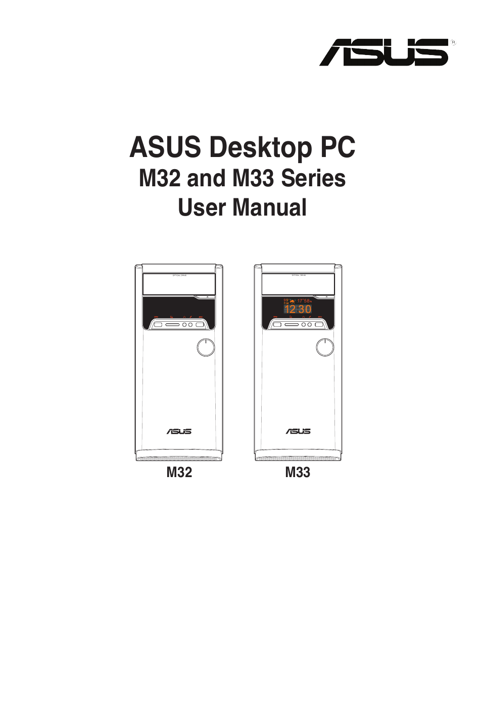 Asus M33AAG User Manual | 81 pages