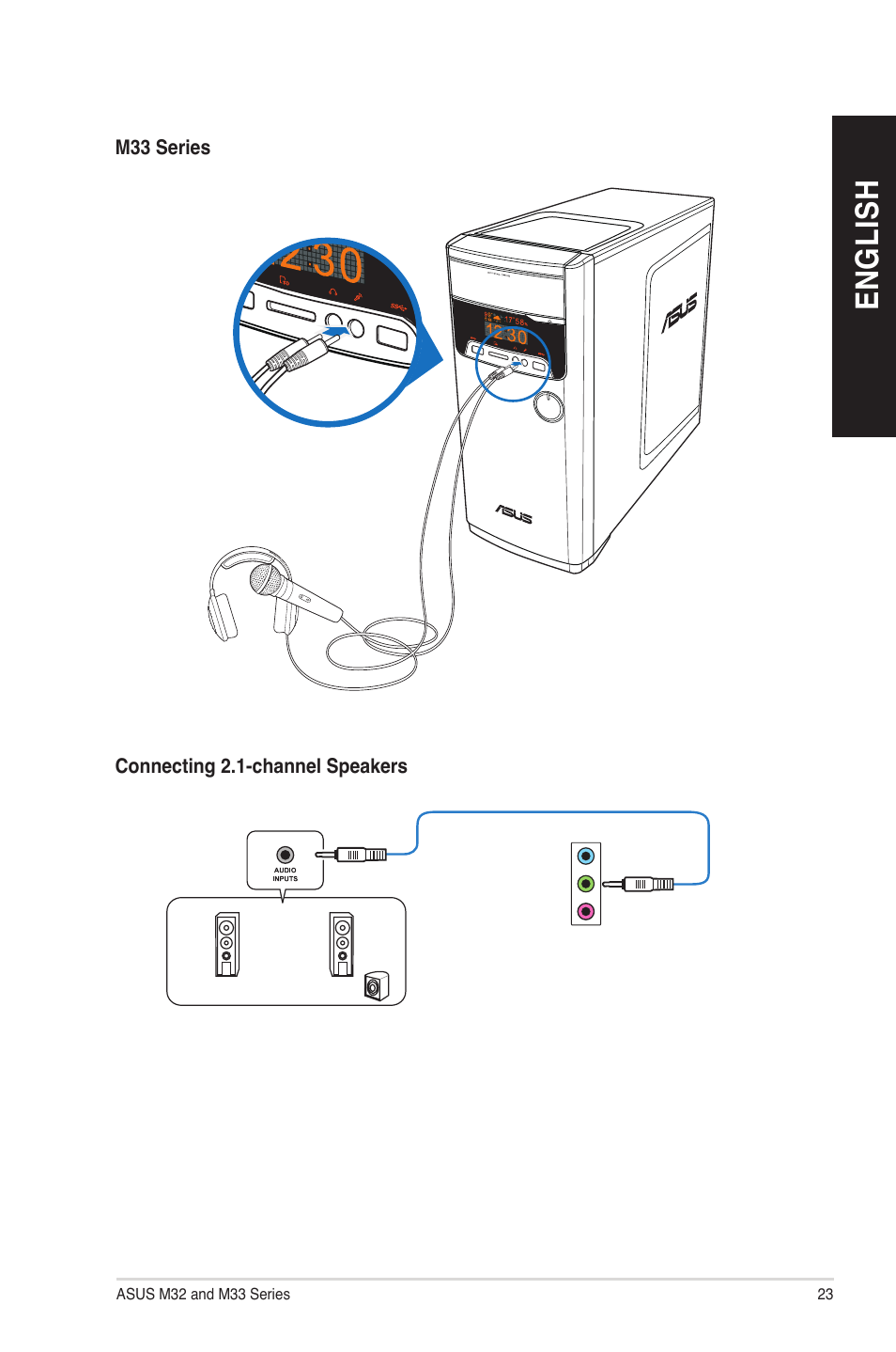 Asus M33AAG User Manual | Page 23 / 81