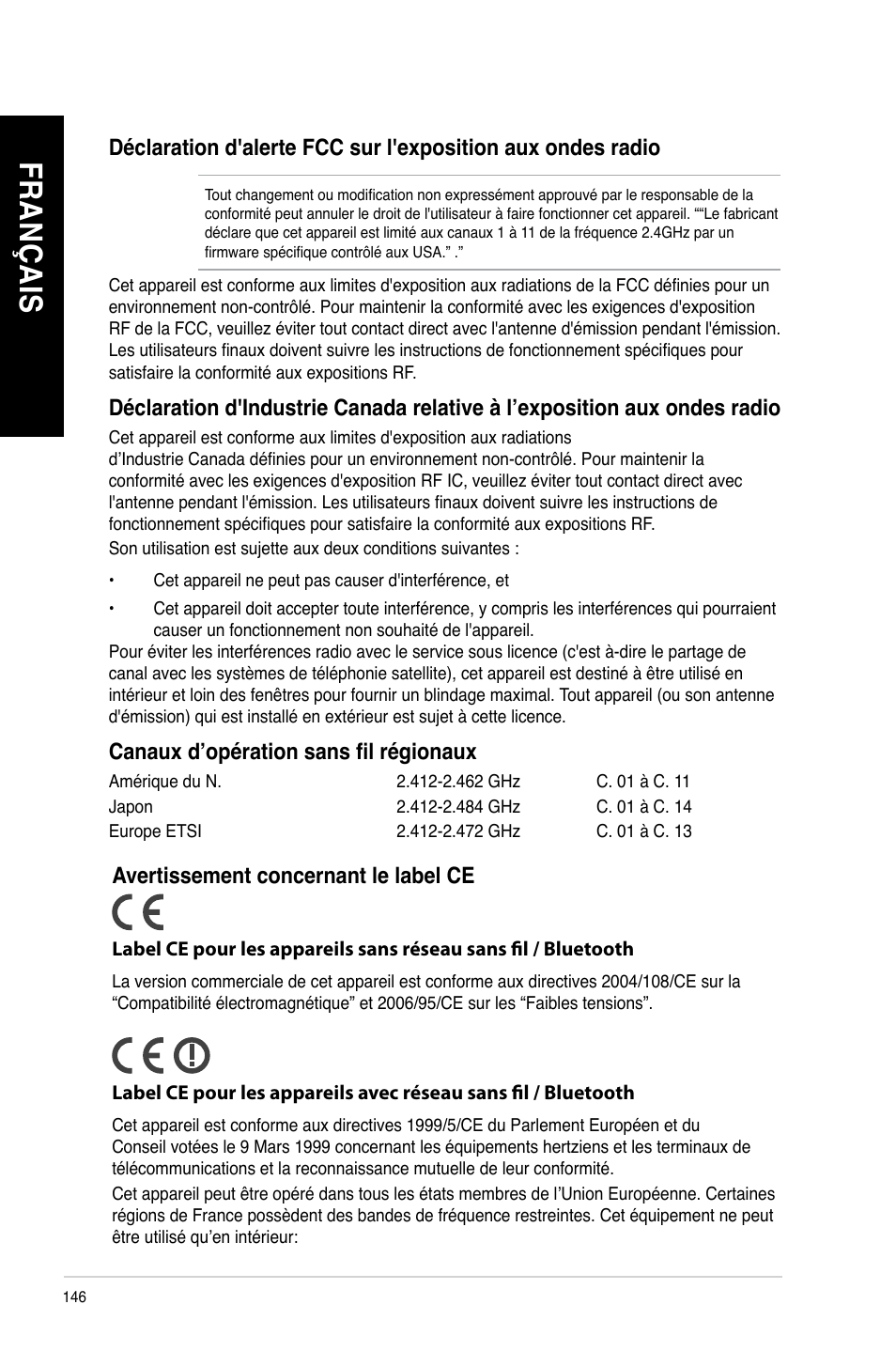 Fr an ça is fr an ça is fr an ça is fr an ça is | Asus CM6340 User Manual | Page 148 / 562