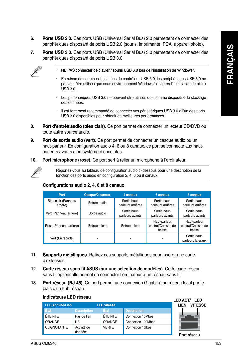 Fr an ça is fr an ça is | Asus CM6340 User Manual | Page 155 / 562