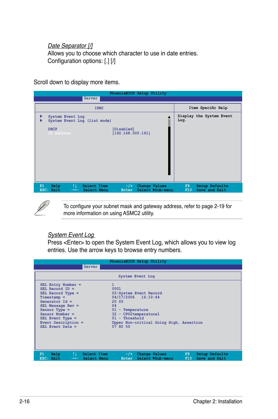 16 chapter 2: installation | Asus ASMB3-SOL PLUS User Manual | Page 30 / 70