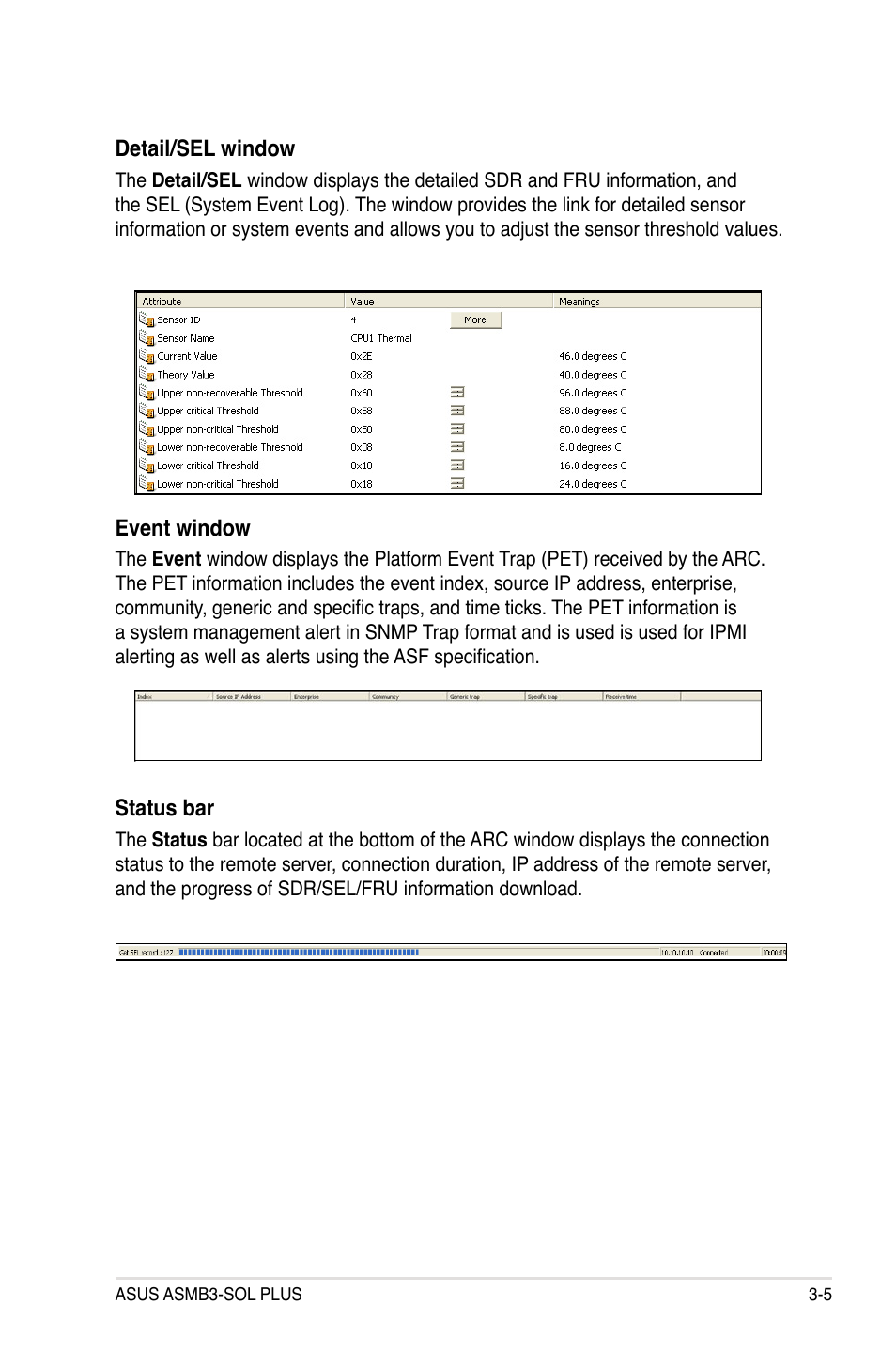 Asus ASMB3-SOL PLUS User Manual | Page 43 / 70