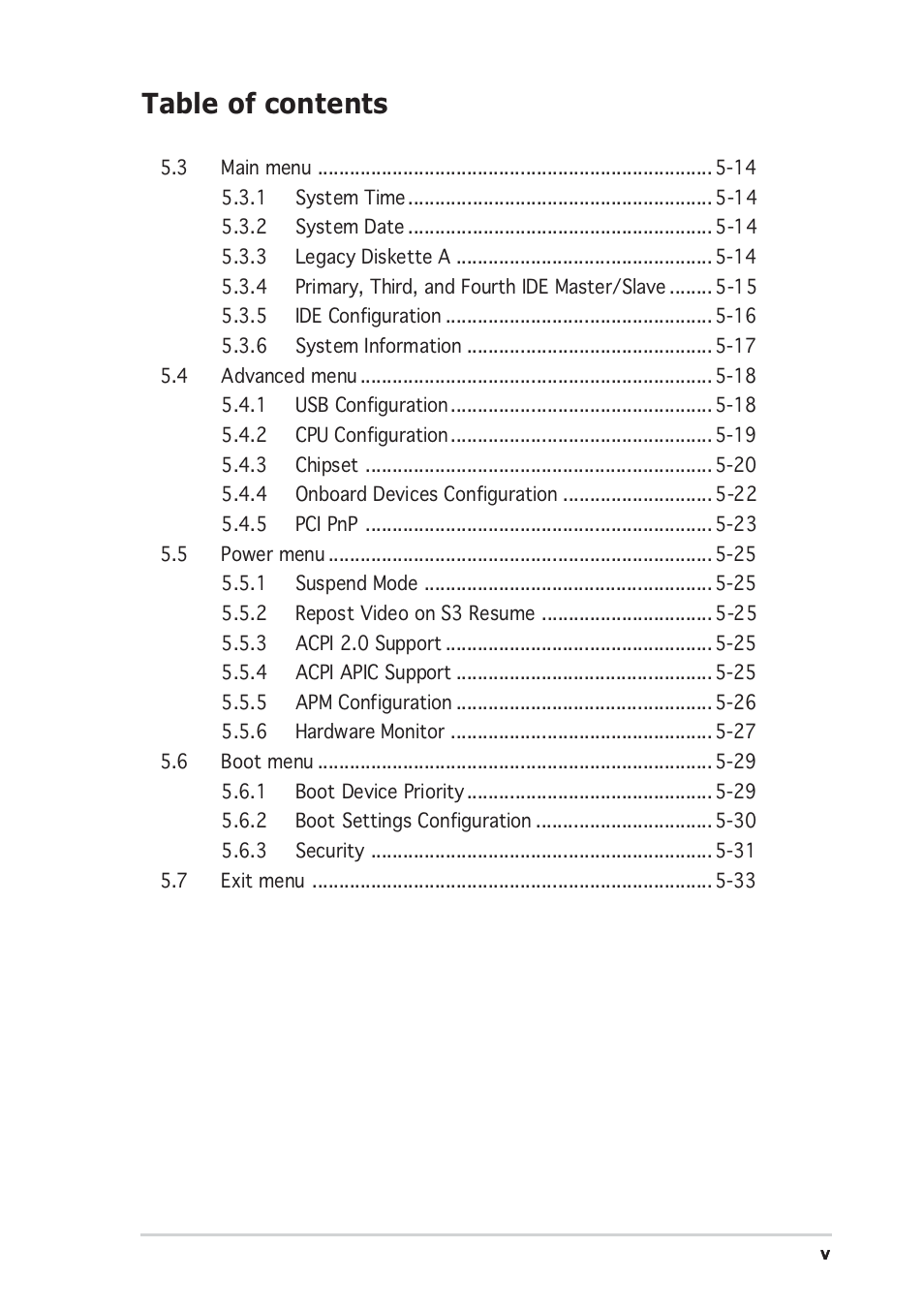 Asus Vintage-PH1 User Manual | Page 5 / 98