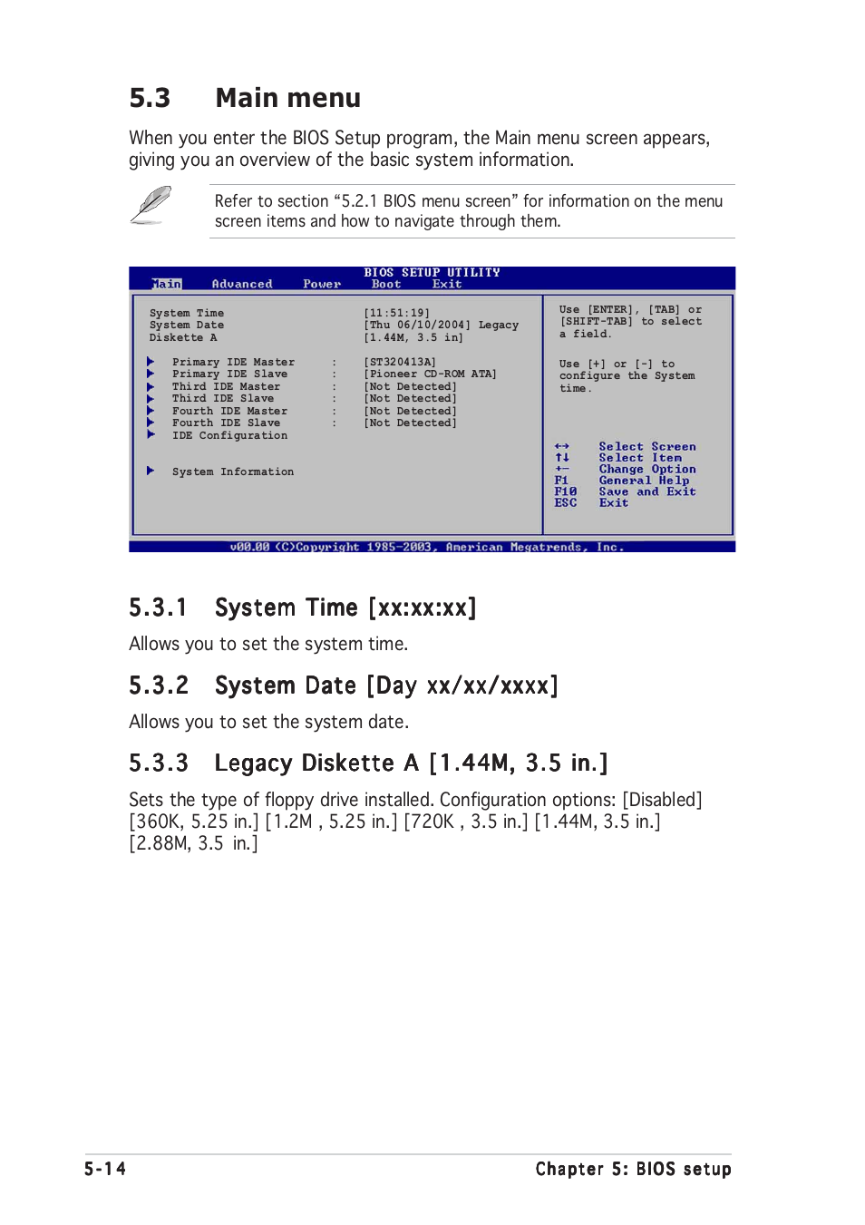 3 main menu | Asus Vintage-PH1 User Manual | Page 78 / 98