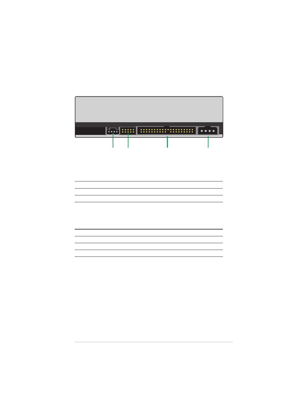 Rear panel | Asus DVD-E616P1 User Manual | Page 11 / 36