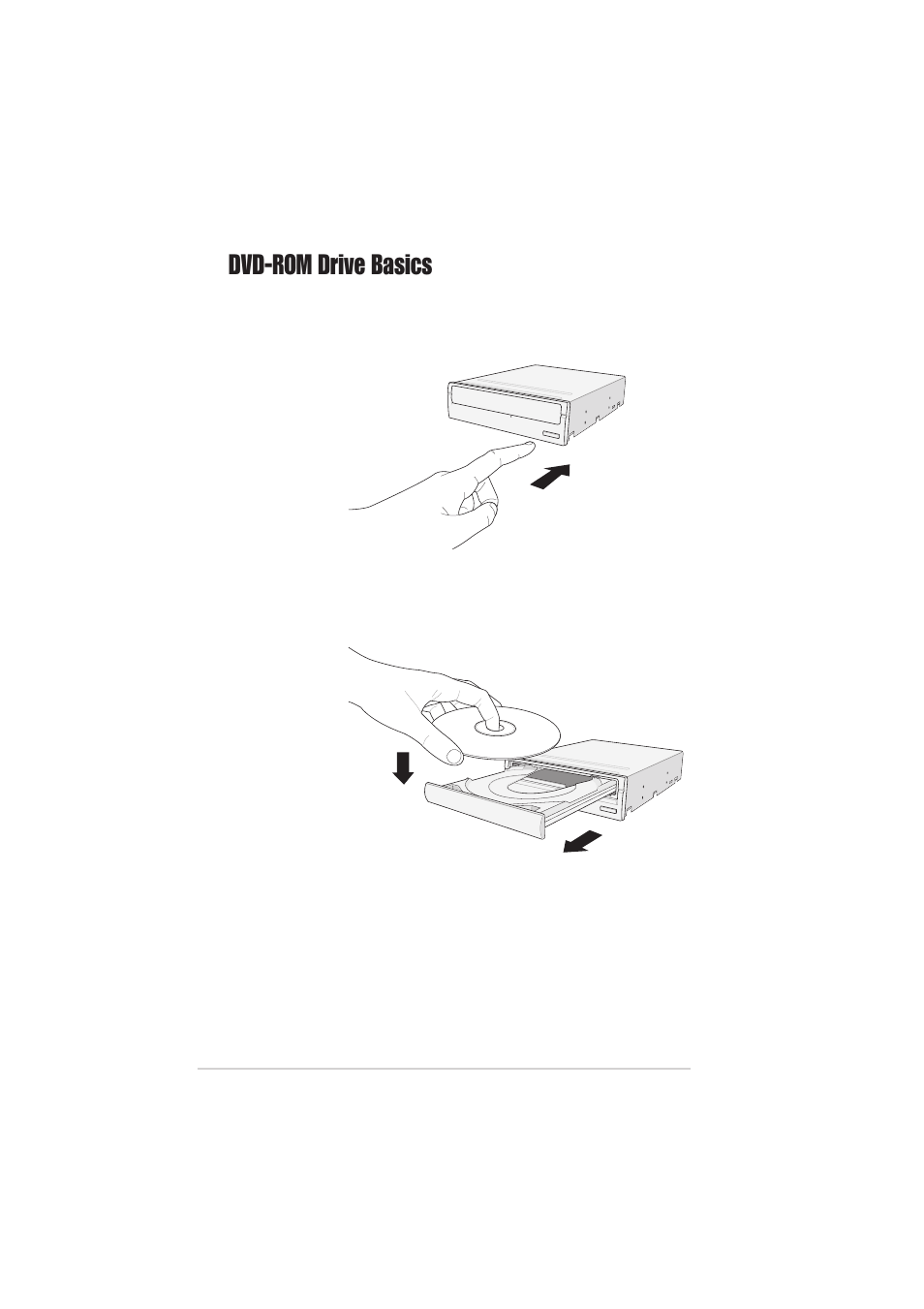 Dvd-rom drive basics | Asus DVD-E616P1 User Manual | Page 16 / 36