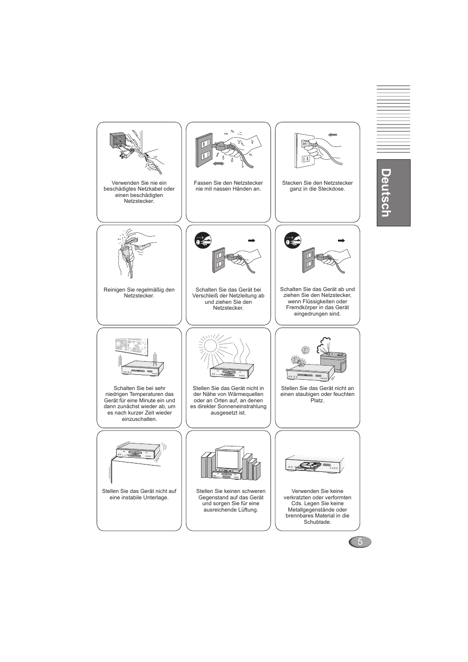 Deutsch | Xoro HSD 202 User Manual | Page 7 / 92