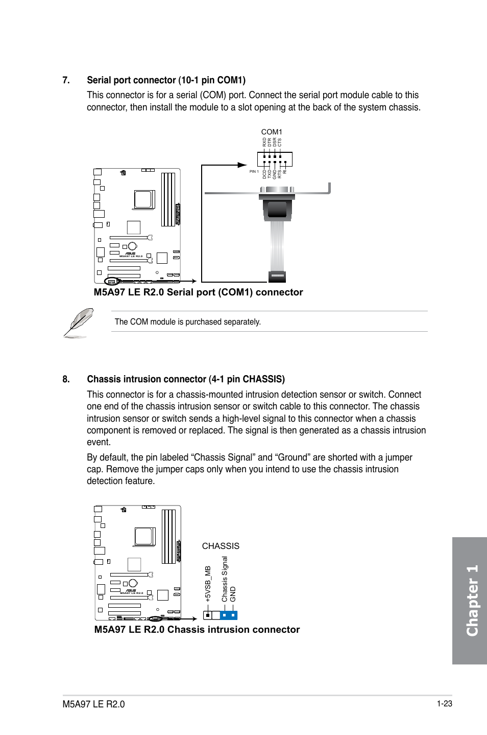 Chapter 1 | Asus M5A97 LE R2.0 User Manual | Page 37 / 132