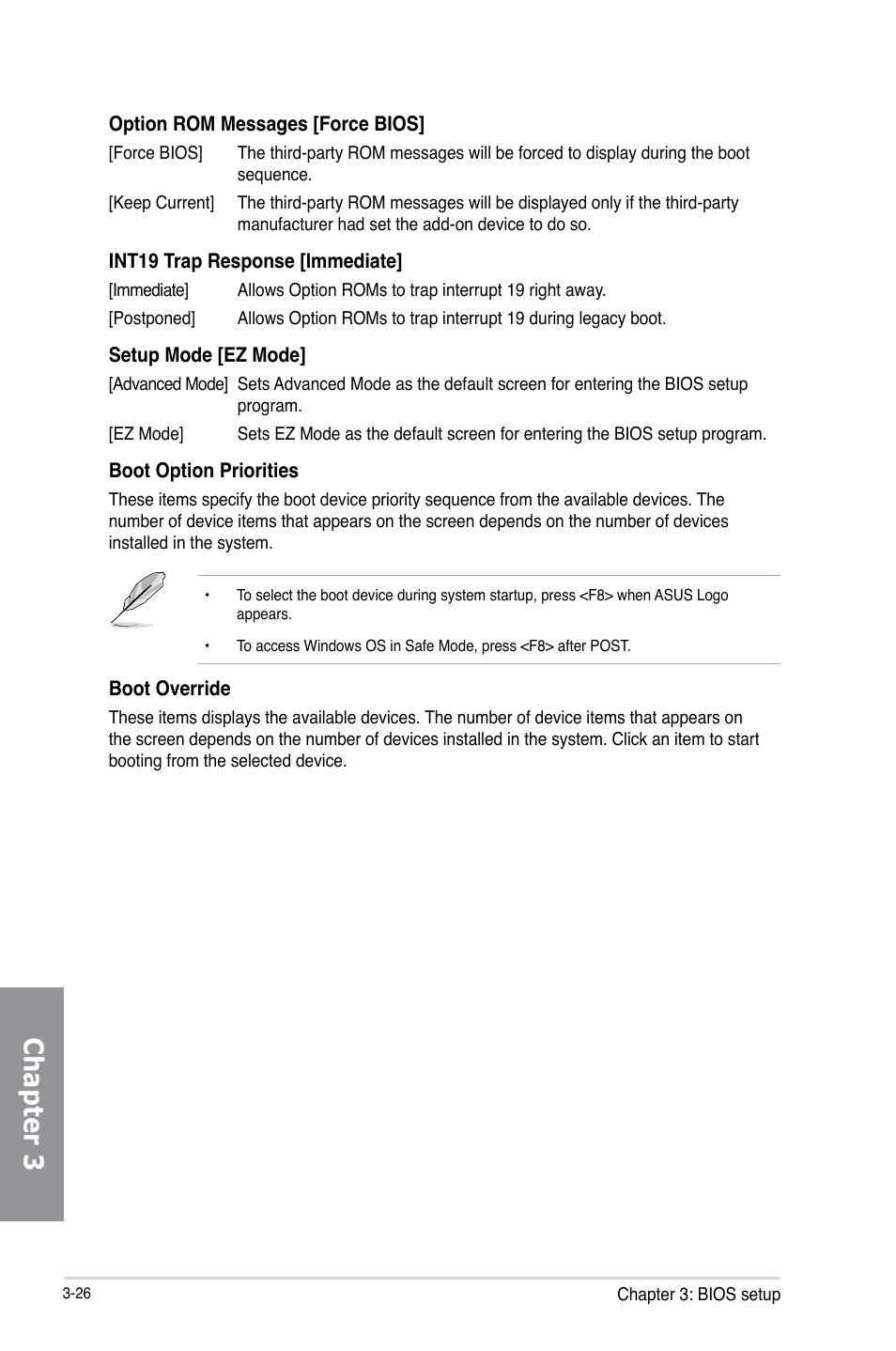 Chapter 3 | Asus M5A97 LE R2.0 User Manual | Page 80 / 132