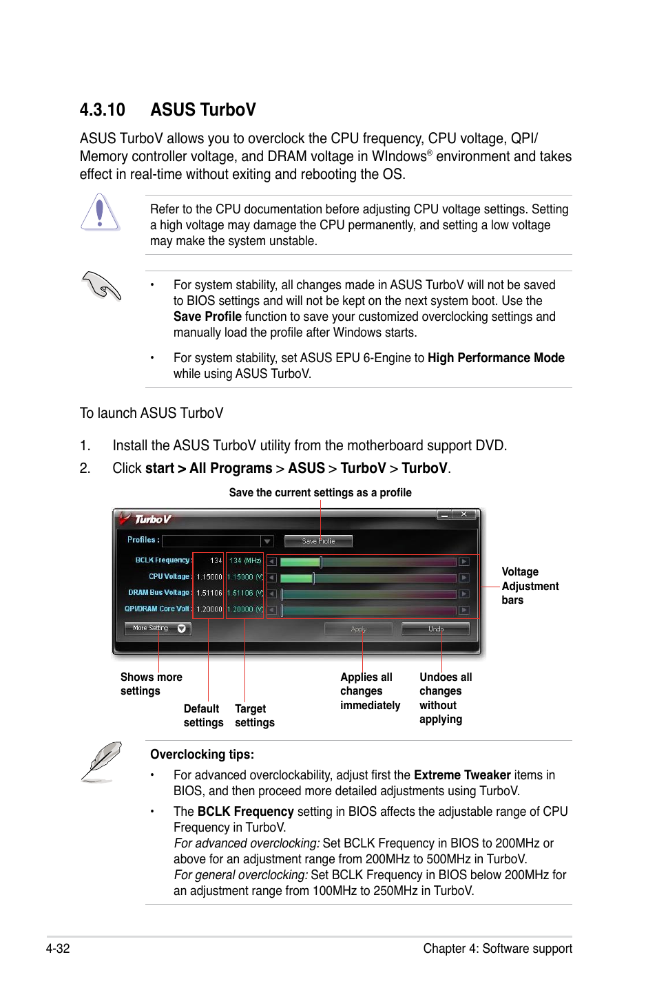 10 asus turbov, 10 asus turbov -32 | Asus Rampage II Extreme User Manual | Page 164 / 196