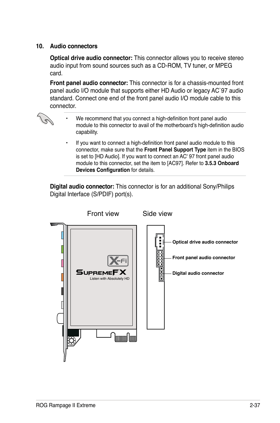 Asus Rampage II Extreme User Manual | Page 65 / 196