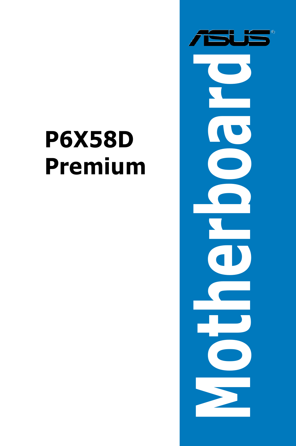 Asus P6X58D Premium User Manual | 126 pages