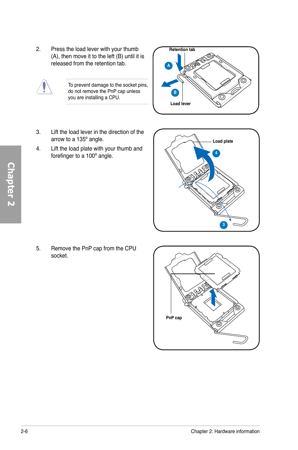 Chapter 2 | Asus P6X58D Premium User Manual | Page 26 / 126