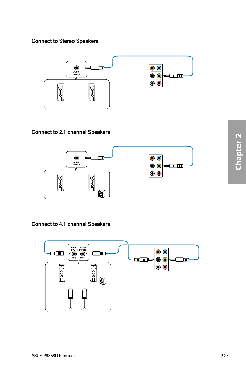 Chapter 2 | Asus P6X58D Premium User Manual | Page 47 / 126