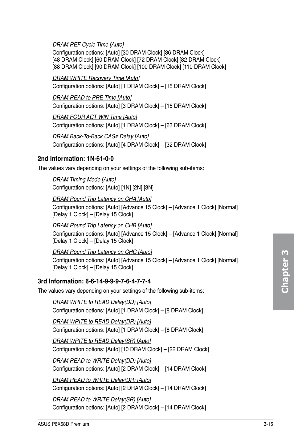 Chapter 3 | Asus P6X58D Premium User Manual | Page 73 / 126