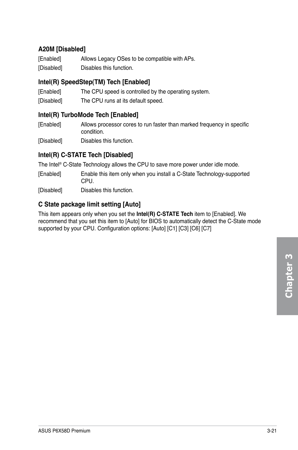 Chapter 3 | Asus P6X58D Premium User Manual | Page 79 / 126