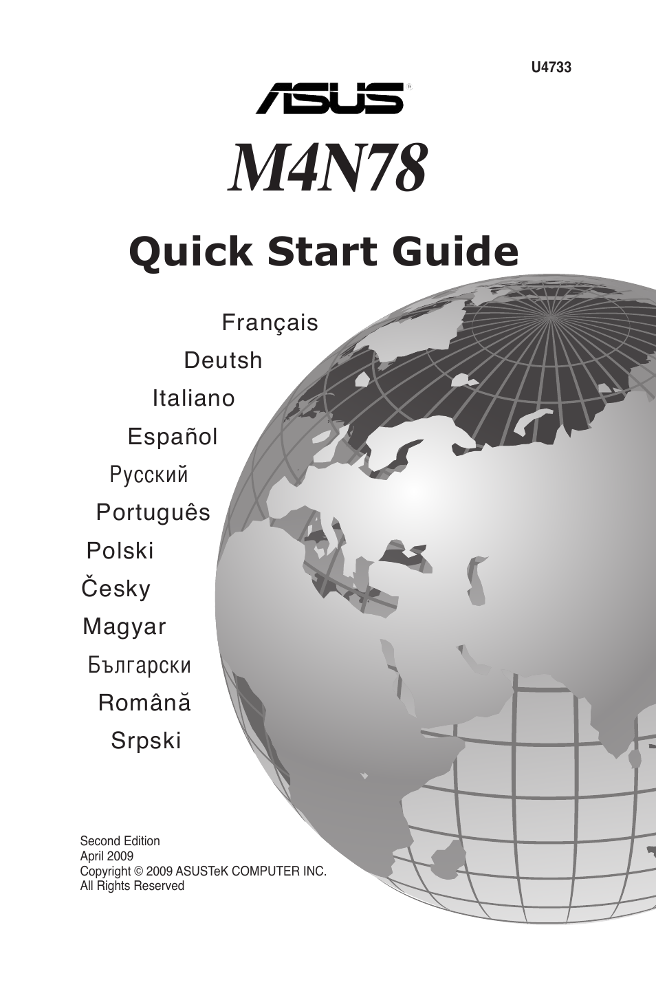 Asus M4N78 User Manual | 38 pages