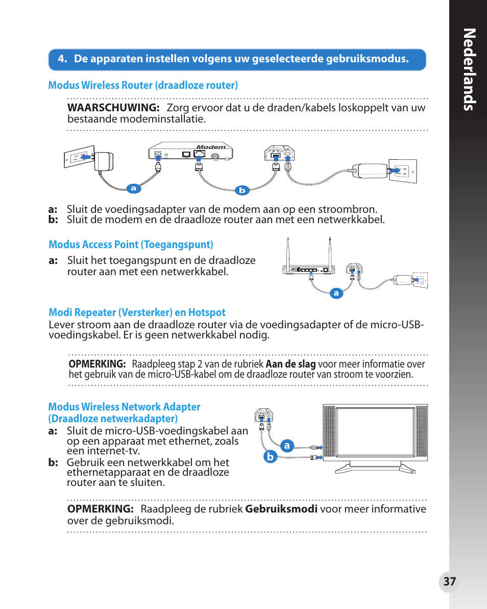 Neder lands | Asus WL-330N User Manual | Page 37 / 91