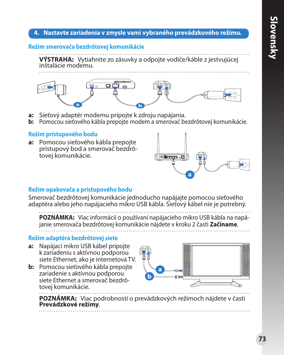 Slo vensk y | Asus WL-330N User Manual | Page 73 / 91