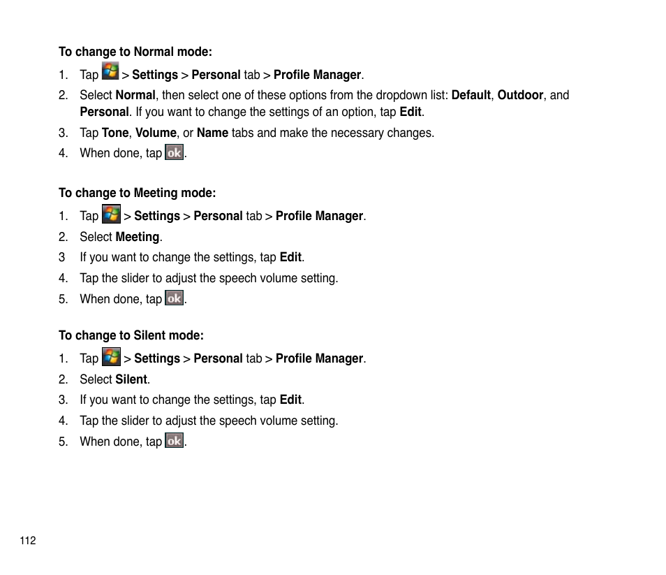 Asus P835 User Manual | Page 112 / 201